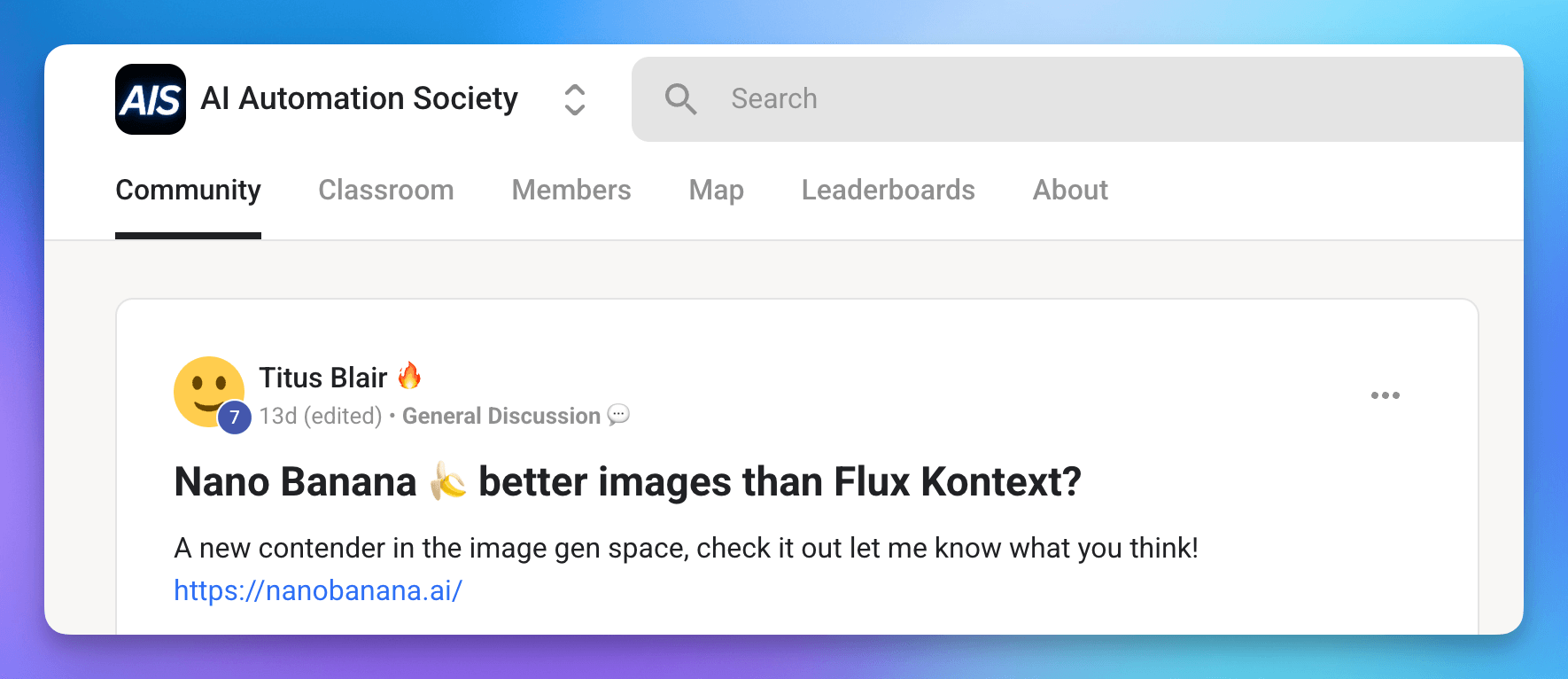海外社区用户分享 Nano Banana 网站